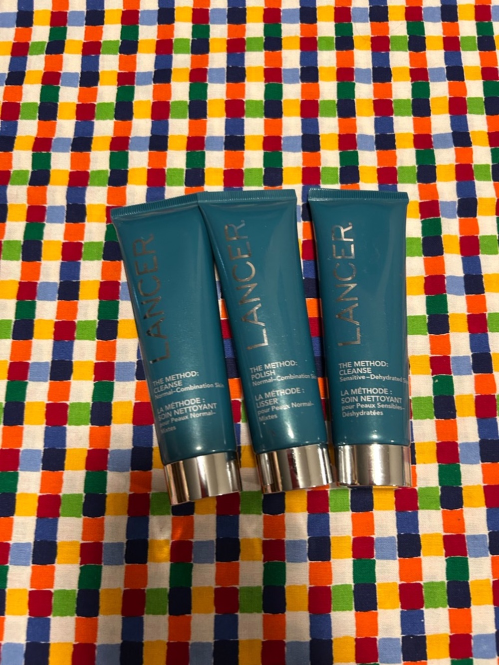 3 Lancer The Method Cleanse Facial Cleanser Trio - Teal